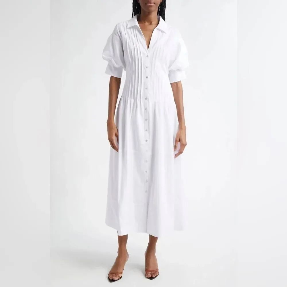 NEW RELEASE-Cinq A Sept - Women’s Monty Dress in White Size 2